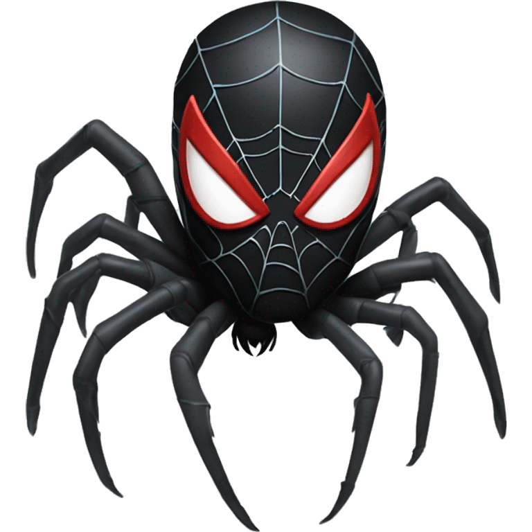 Symbiote Spider man emoji