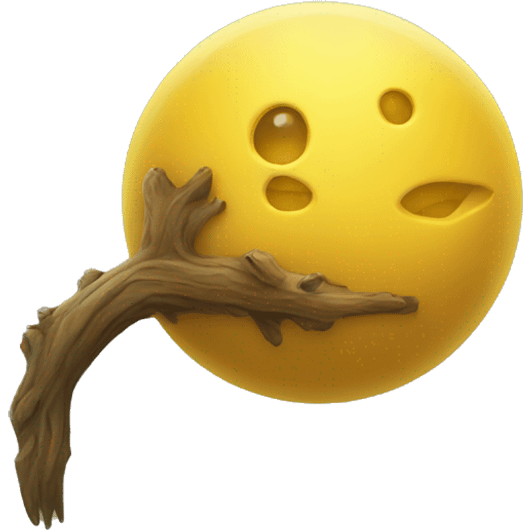 Esfera amarilla  emoji