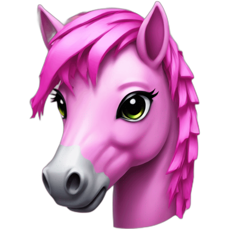 pink pony cyberpunk emoji