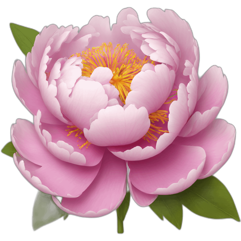 Peony emoji