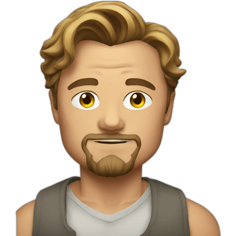 leonardo dicaprio  emoji