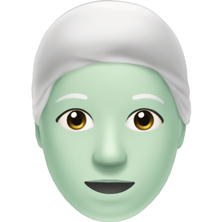 face mask skincare emoji