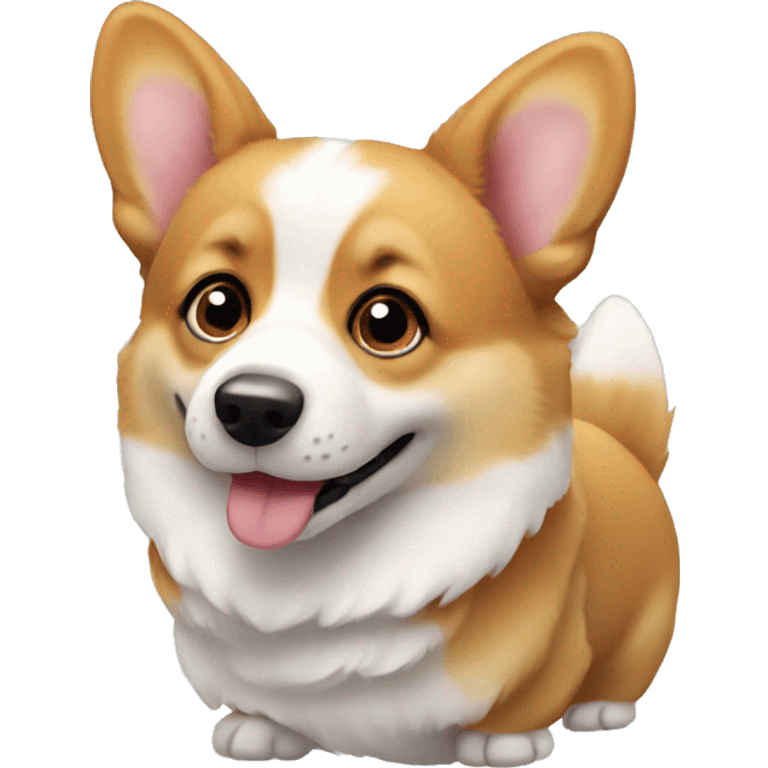 cute corgi emoji