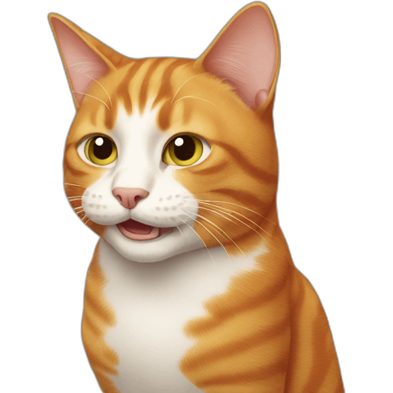 Dumb Ginger Cat emoji