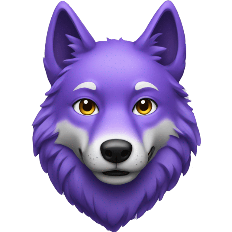 purple wolf emoji