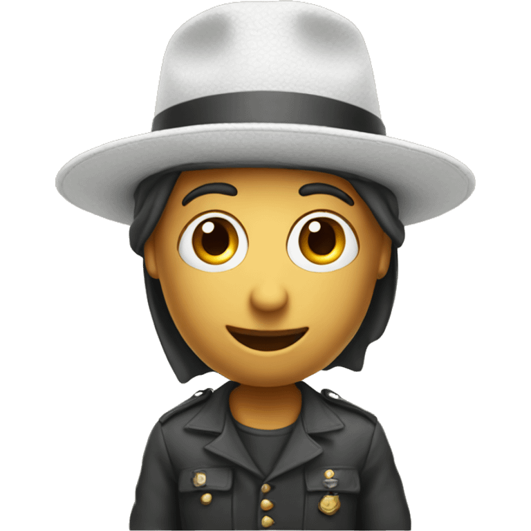 AI with European hat emoji