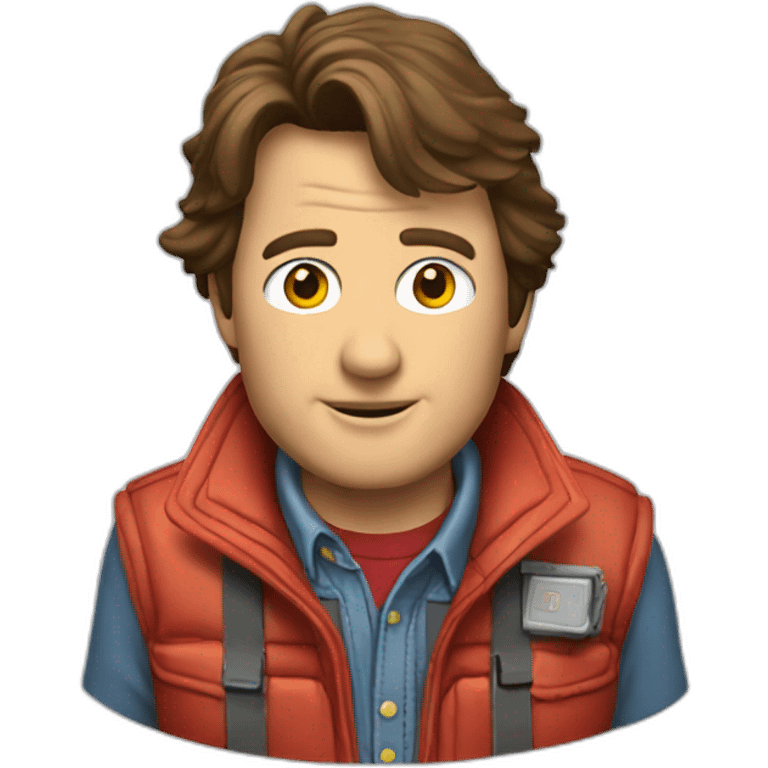 Marty mcfly emoji