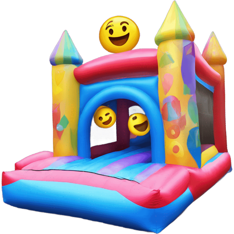 Bouncy castle emoji