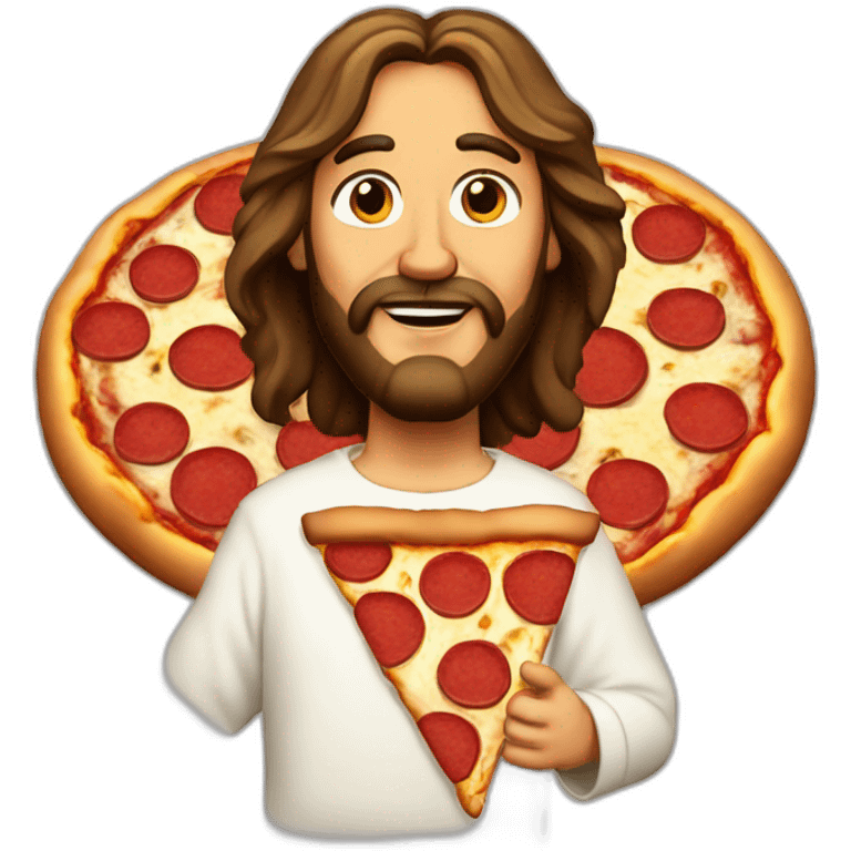 pizza jesus emoji