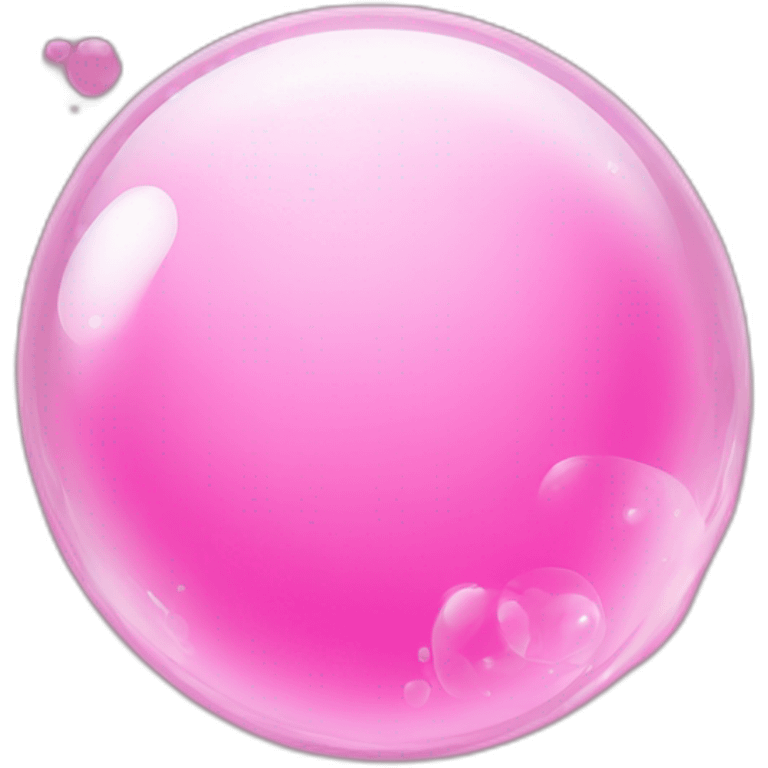 pink soap bubbles emoji