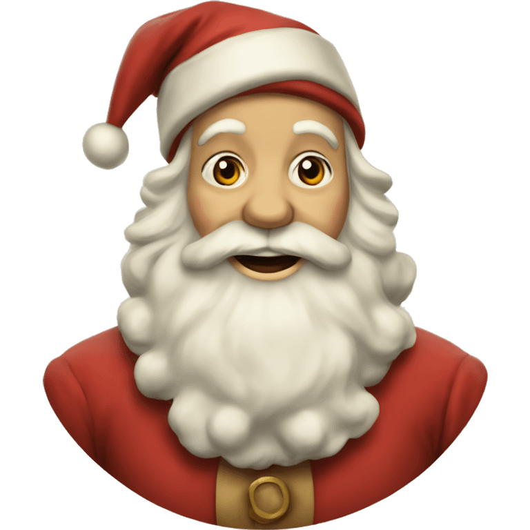 Vintage Santa emoji