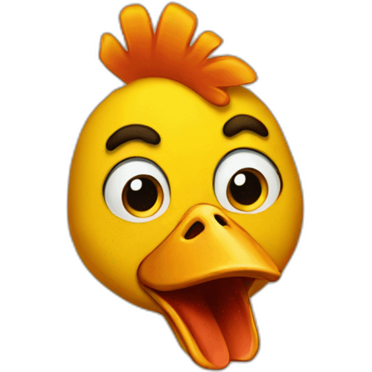 Chica the chicken emoji