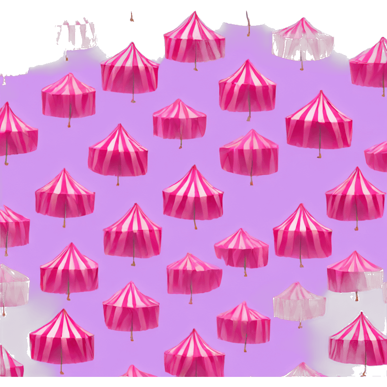 pink carnival tent emoji