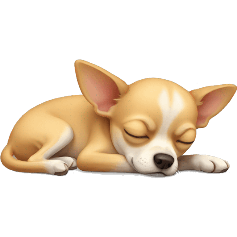 chihuahua sleeping emoji