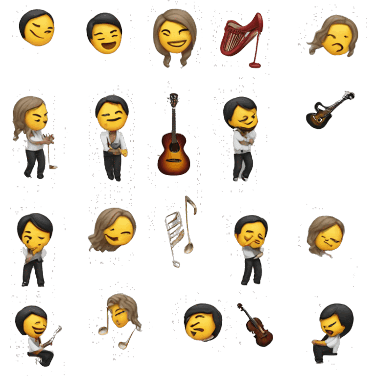 Music is love  emoji