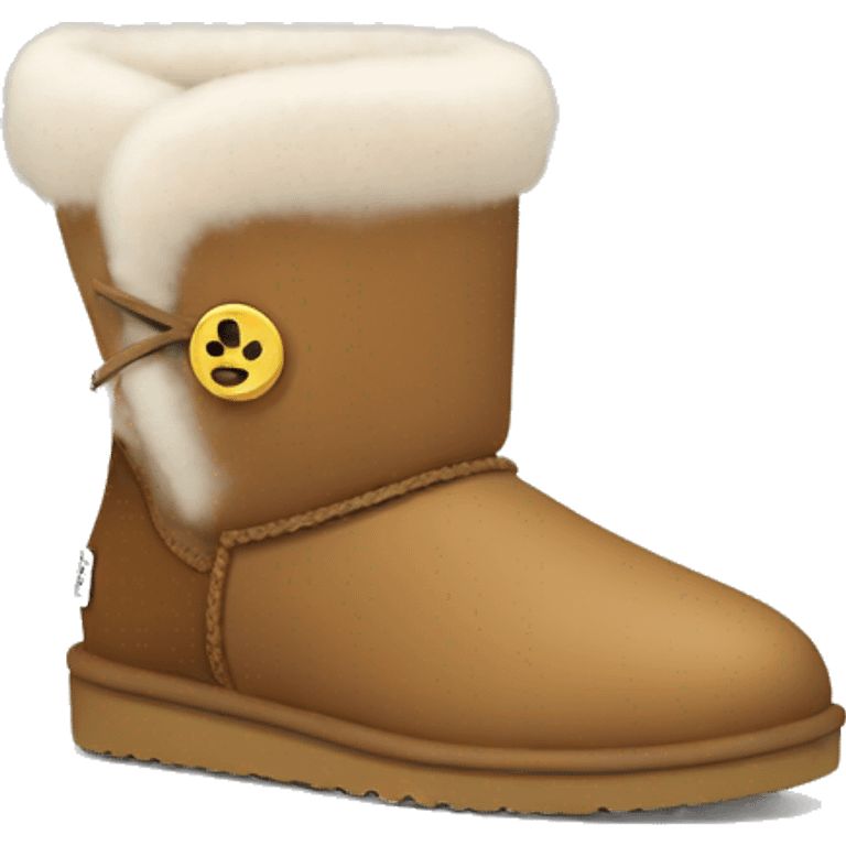 Mini Ugg boots emoji