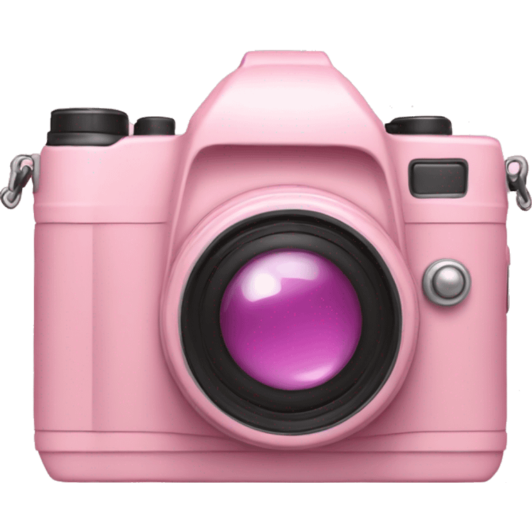 camera soft pink color  emoji