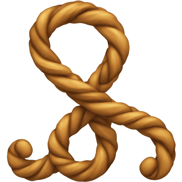 A double twist  emoji