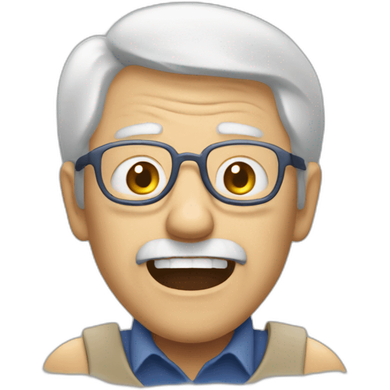 old man shouts at JIRA emoji