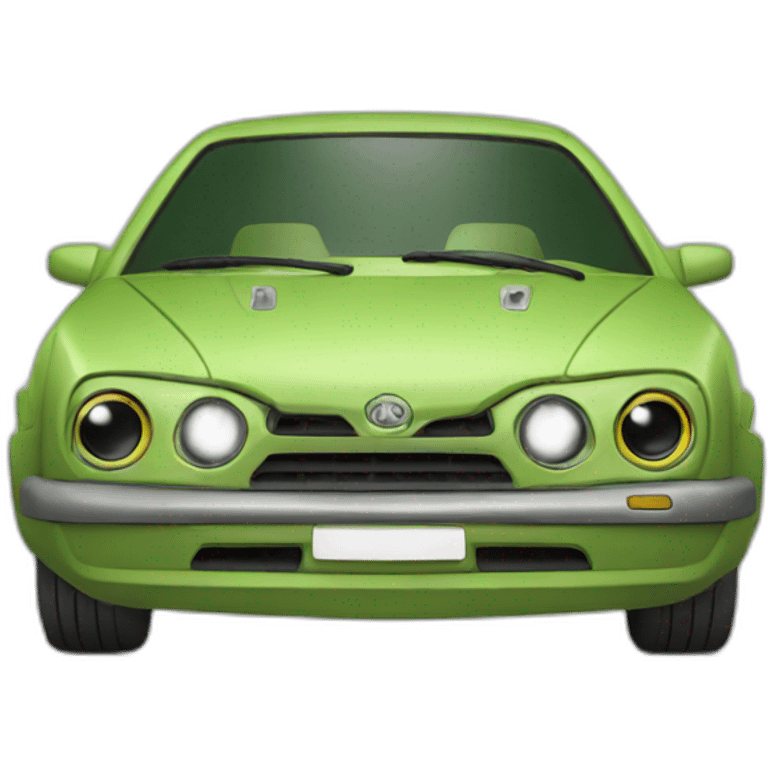 Yoda car emoji