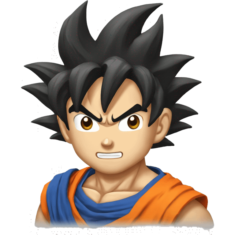 Goku qui dit si emoji