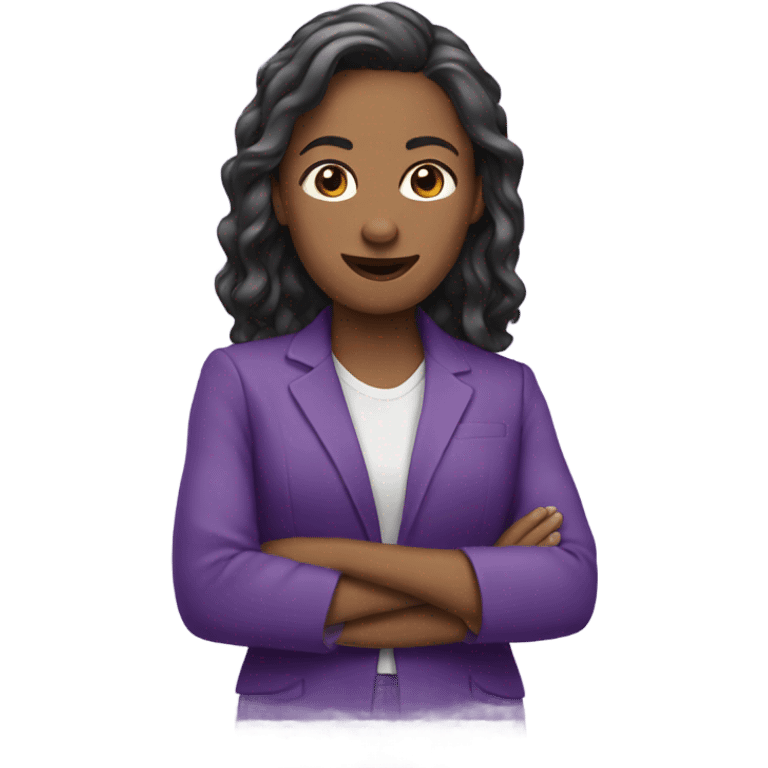 Purple planner emojis emoji