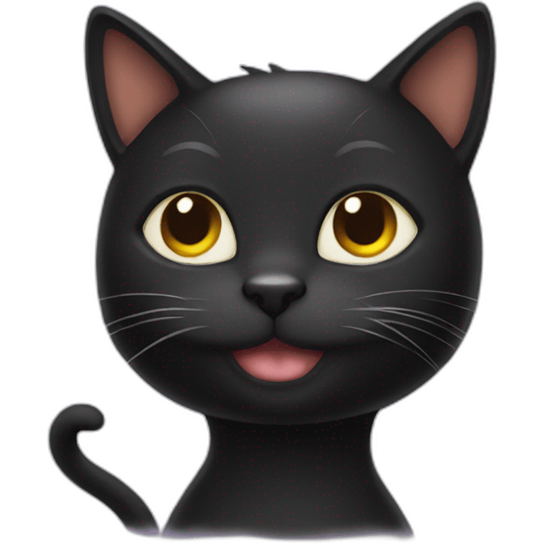 black cat emoji