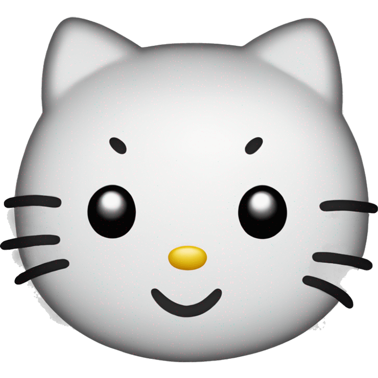 Hello kitty Head  emoji