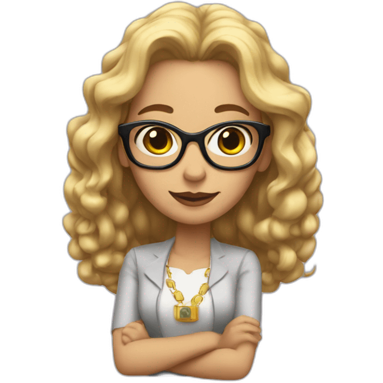 Nerds queen emoji