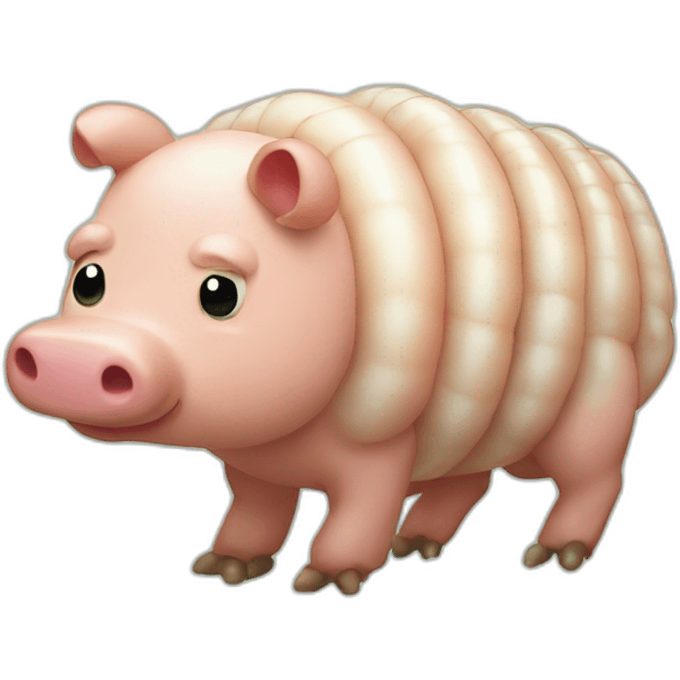 Centipede pig emoji