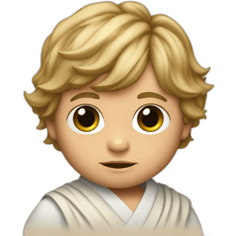 Luke Skywalker baby emoji