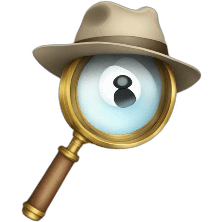 detective magnifying glass emoji