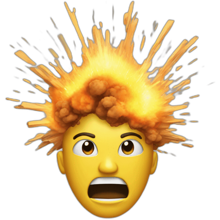 exploding head emoji