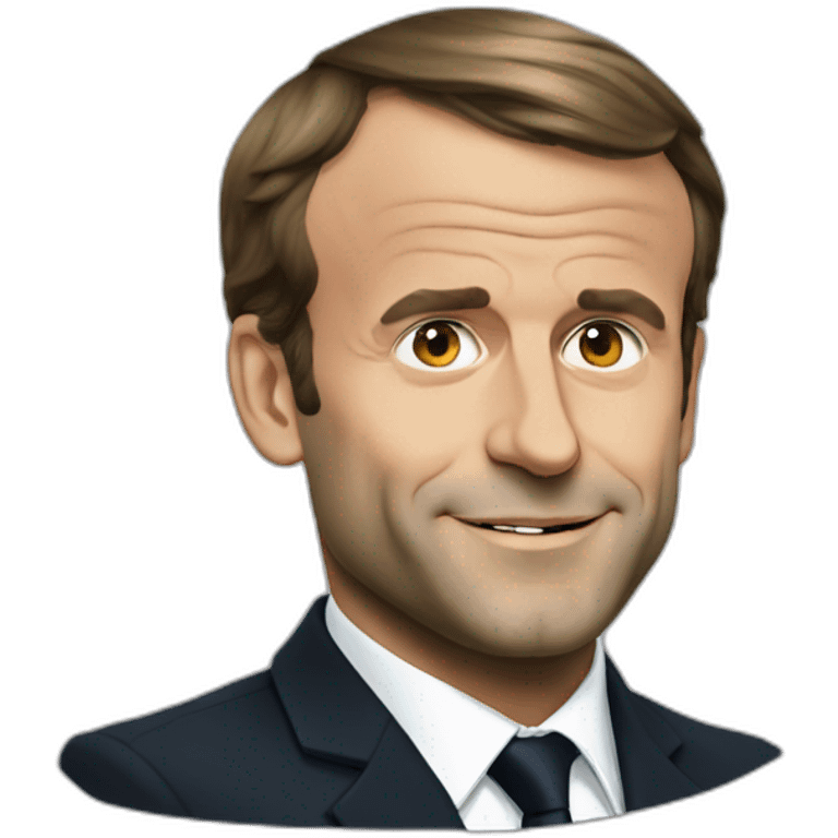 Emmanuel Macron emoji