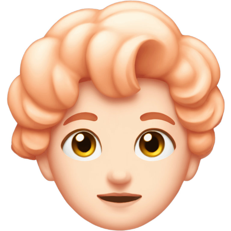 Aesthetic, peach emoji