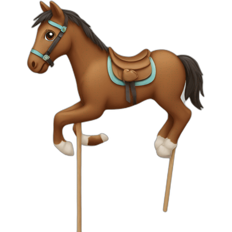 stick horse emoji