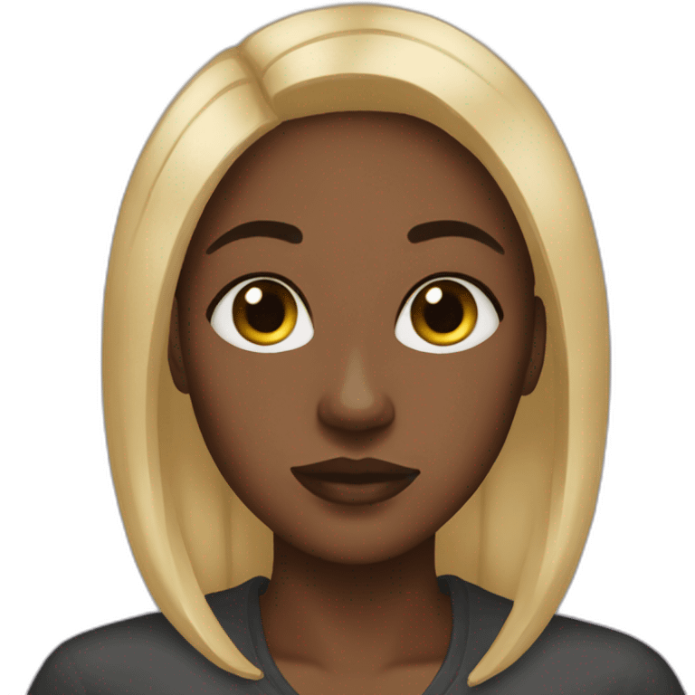 aesthetic black womam emoji