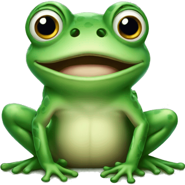 Frog emoji