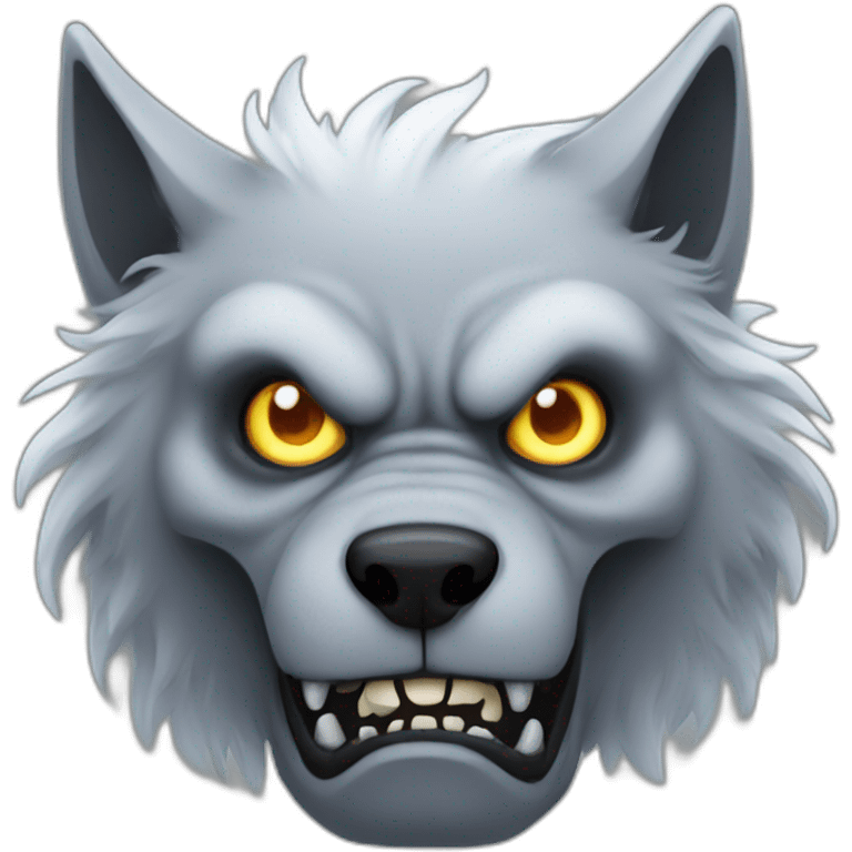 Werewolf ghost emoji