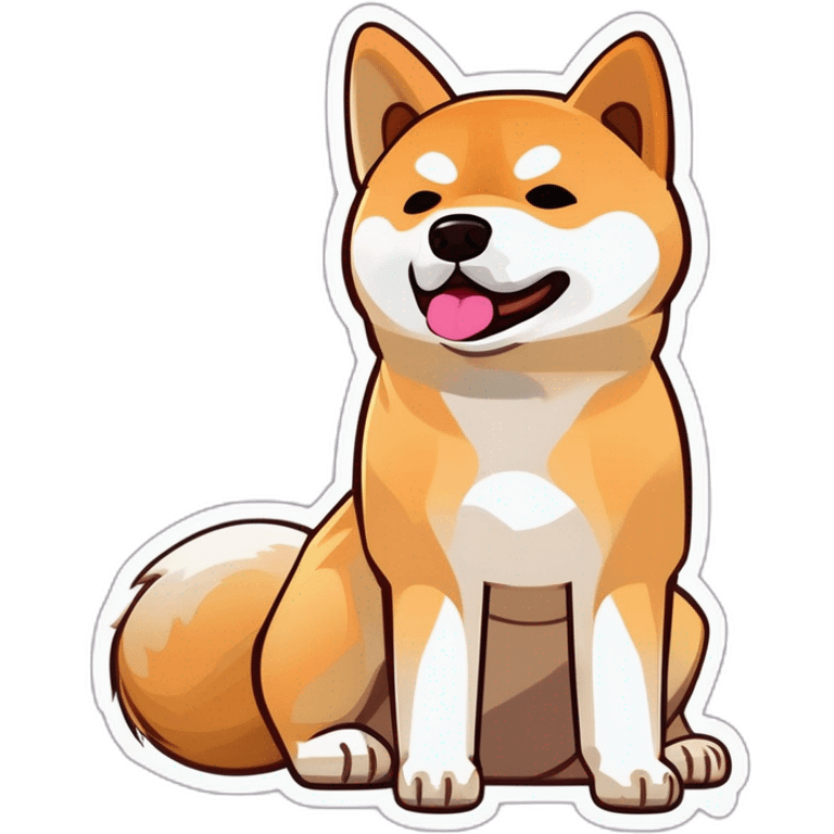 Shiba dog emoji