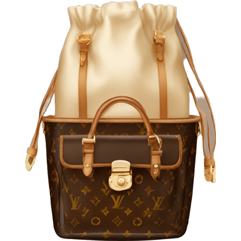 Louis Vuitton dripper emoji