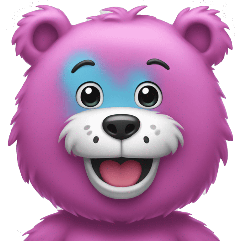 Nuclear care bear emoji