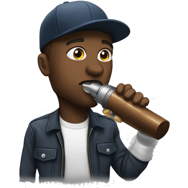 a drill rapper emoji