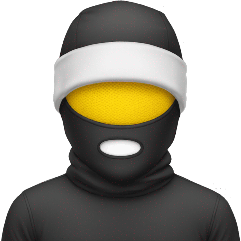 ski mask person  emoji