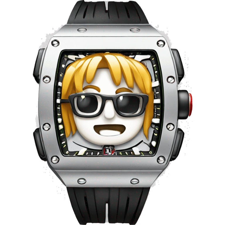 cute richard mille watch emoji