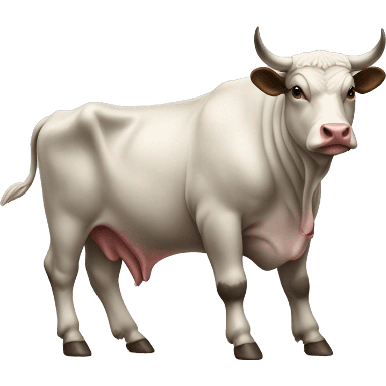 Charlois Bull full body emoji