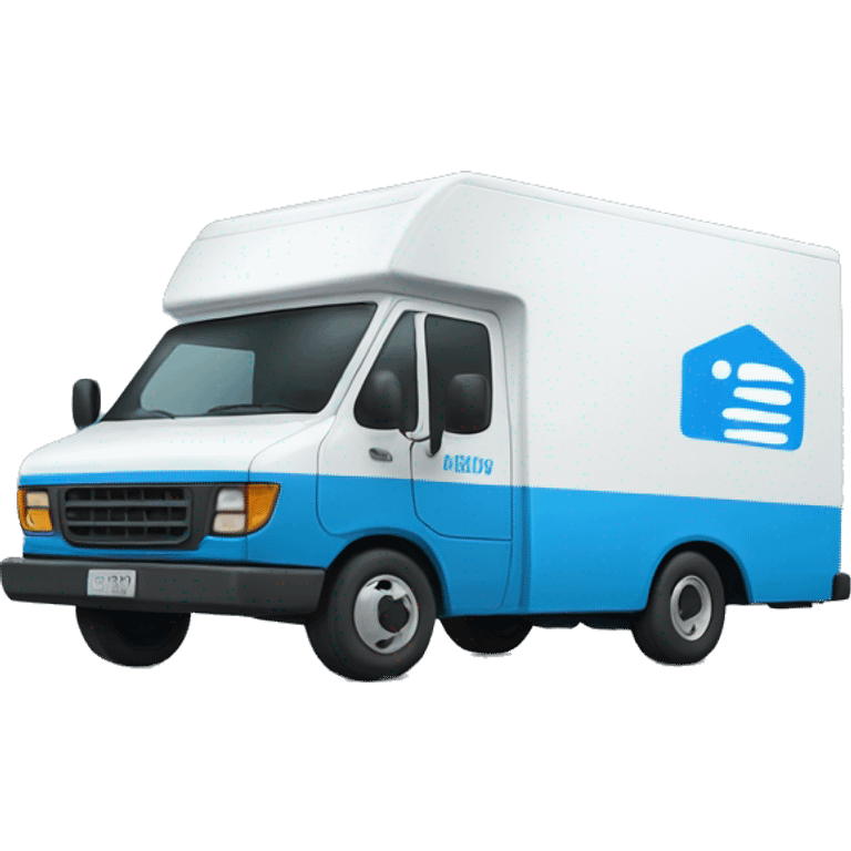 amazon blue delivery van emoji