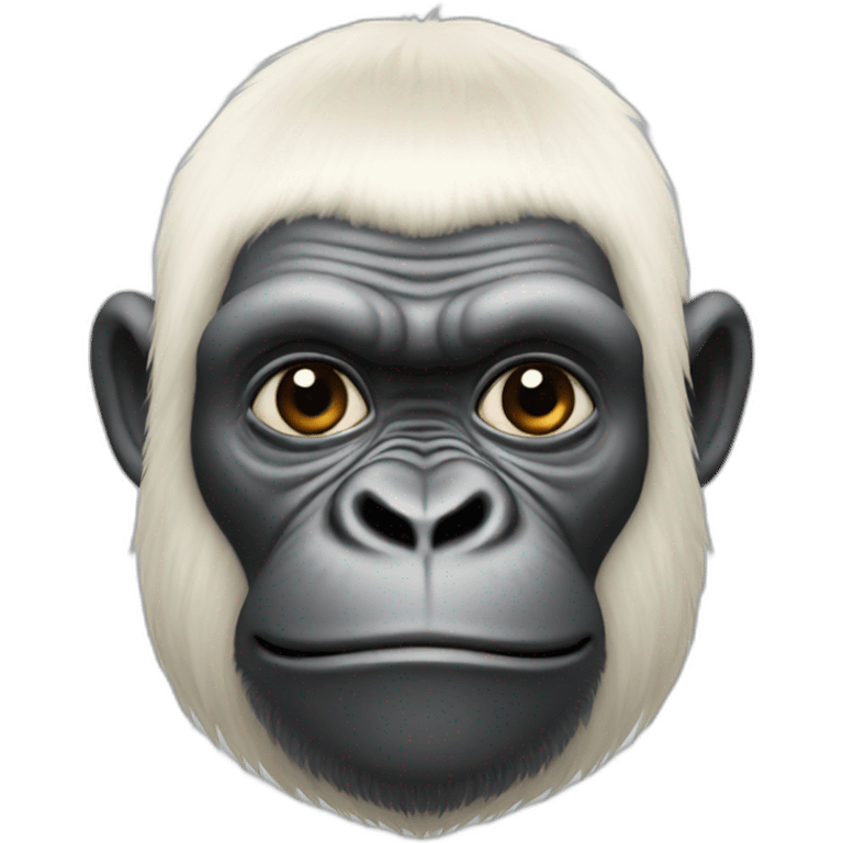 gorilla albinism emoji