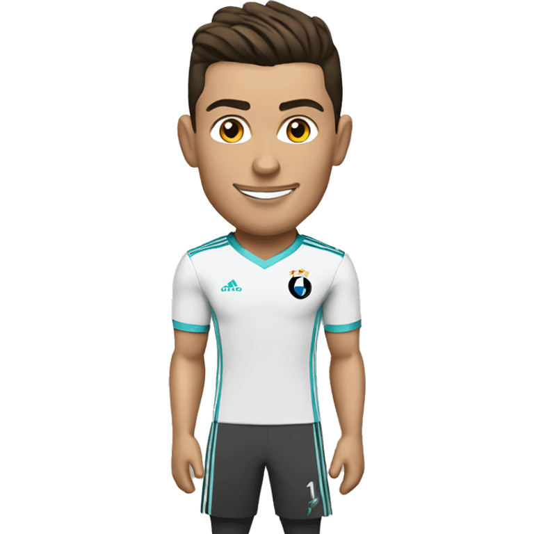 Cristiano Ronaldo with bmw emoji