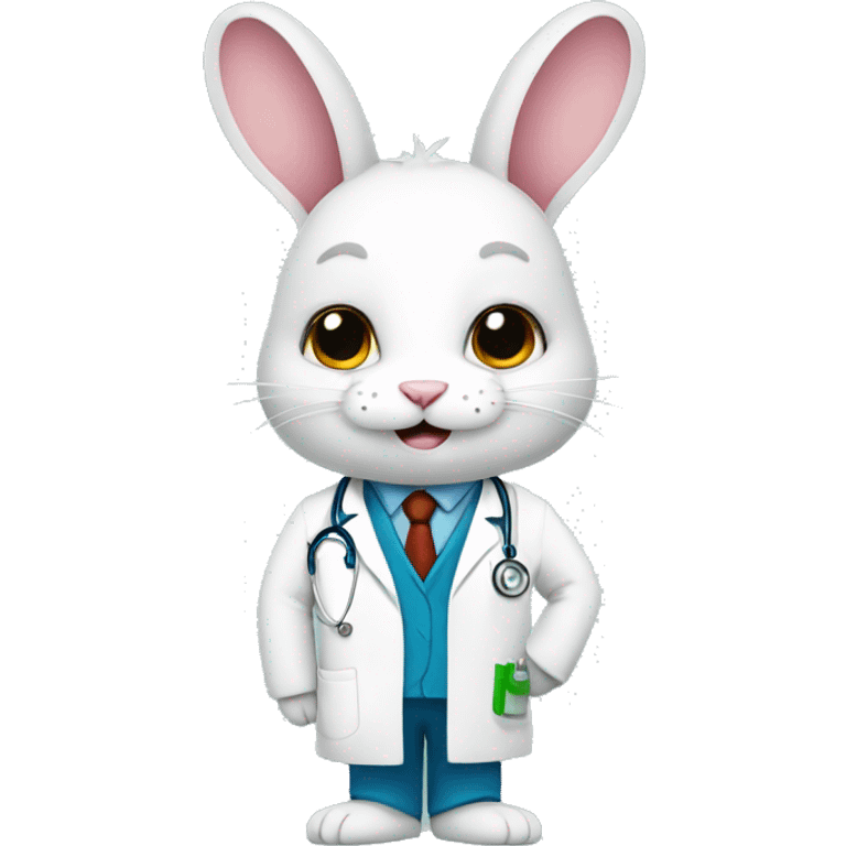 Doctor bunny emoji